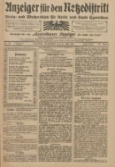 Anzeiger für den Netzedistrikt Kreis- und Wochenblatt für Kreis und Stadt Czarnikau 1910.05.14 Jg.58 Nr58
