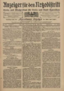Anzeiger f&uuml;r den Netzedistrikt Kreis- und Wochenblatt f&uuml;r Kreis und Stadt Czarnikau 1910.05.19 Jg.58 Nr59