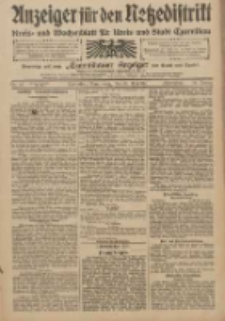 Anzeiger für den Netzedistrikt Kreis- und Wochenblatt für Kreis und Stadt Czarnikau 1910.05.26 Jg.58 Nr62