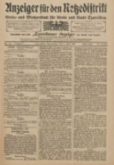 Anzeiger f&uuml;r den Netzedistrikt Kreis- und Wochenblatt f&uuml;r Kreis und Stadt Czarnikau 1910.06.02 Jg.58 Nr65
