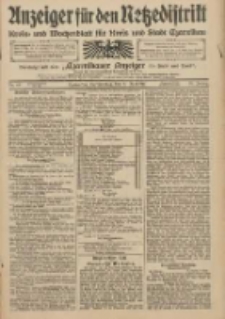Anzeiger f&uuml;r den Netzedistrikt Kreis- und Wochenblatt f&uuml;r Kreis und Stadt Czarnikau 1910.06.09 Jg.58 Nr68