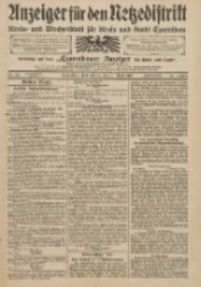 Anzeiger für den Netzedistrikt Kreis- und Wochenblatt für Kreis und Stadt Czarnikau 1910.06.11 Jg.58 Nr69