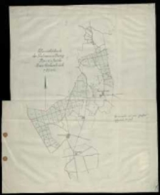 &Uuml;bersichtskarte der Gutsverwaltung Bassenheide Kreis Eichenbr&uuml;ck.