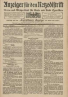 Anzeiger f&uuml;r den Netzedistrikt Kreis- und Wochenblatt f&uuml;r Kreis und Stadt Czarnikau 1910.06.21 Jg.58 Nr73