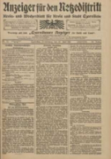 Anzeiger für den Netzedistrikt Kreis- und Wochenblatt für Kreis und Stadt Czarnikau 1910.06.23 Jg.58 Nr74