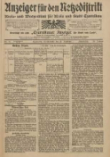 Anzeiger für den Netzedistrikt Kreis- und Wochenblatt für Kreis und Stadt Czarnikau 1910.06.25 Jg.58 Nr75