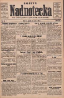 Gazeta Nadnotecka: pismo narodowe poświęcone sprawie polskiej na ziemi nadnoteckiej 1931.03.28 R.11 Nr72