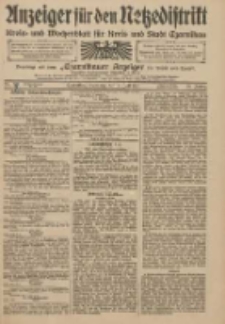 Anzeiger f&uuml;r den Netzedistrikt Kreis- und Wochenblatt f&uuml;r Kreis und Stadt Czarnikau 1910.07.05 Jg.58 Nr79