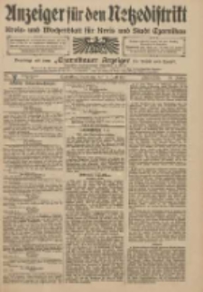 Anzeiger für den Netzedistrikt Kreis- und Wochenblatt für Kreis und Stadt Czarnikau 1910.07.05 Jg.58 Nr79