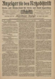 Anzeiger f&uuml;r den Netzedistrikt Kreis- und Wochenblatt f&uuml;r Kreis und Stadt Czarnikau 1910.07.07 Jg.58 Nr80