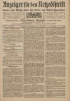 Anzeiger für den Netzedistrikt Kreis- und Wochenblatt für Kreis und Stadt Czarnikau 1910.07.07 Jg.58 Nr80