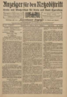 Anzeiger f&uuml;r den Netzedistrikt Kreis- und Wochenblatt f&uuml;r Kreis und Stadt Czarnikau 1910.07.14 Jg.58 Nr83