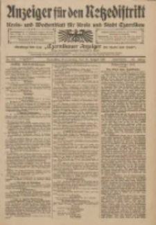 Anzeiger f&uuml;r den Netzedistrikt Kreis- und Wochenblatt f&uuml;r Kreis und Stadt Czarnikau 1910.08.25 Jg.58 Nr101