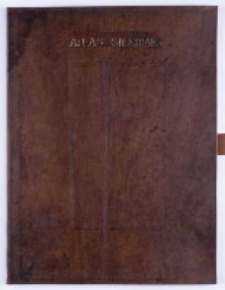 Atlas Silesiae id est Ducatus Silesiae generaliter quatuor mappis nec non specialiter XVII mappis tot principa tus repraesentantibus geographice exhibitus addita praefatione qua de historia huius Atlantis agitur auctoritate publica in lucem emissibus ab Homannianis heredibus.