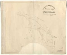 Fundacja "Zakłady K&oacute;rnickie". Parcele w obrębie gminy Bor&oacute;wiec. Przekopiował z mapy katastralnej [Teofil] Szczebliński