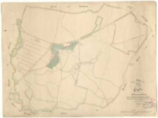 Kopie der Karte mit folgenden Titel: "Karte von Gądki im Schrimmer Kreise gemessen 1809 durch Sieg und copirt 1827 durch Goetsch" Gefertigt im geodätisch Büreau der Königlichen General - Kommission für die Provinzen Westpreussen und Pozen [...] Heidelich.