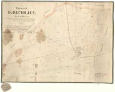 Vorwerk Kromolice. Kreis Schrimm, nach der Ziehlke'schen Copie d. a. 1827 der Schulzschen Carte d. a. 1819 recopirt 1855 von Ziehlke.