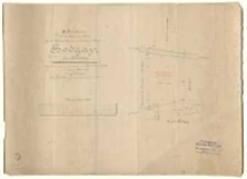 II-te Reinkarte von dem Abfindungs-Plane für die Weideberechtigung der katholischen Schule zu Bogdaj [!] Kreis Schroda. Abgesteckt, vermessen [...] und entworfen im Massstabe 1:1000 im Januar 1885 durch J. Krenz.