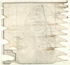 Broullion Carte von denen [zu der] Herrschaft [...] gehörigen [...] 1774 durch A. Grund.