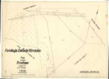 Fundacja "Zakłady Kórnickie".Plan majątku Trzebaw.