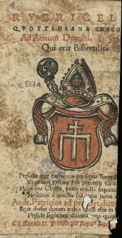 Rubricella quotidiana Cracoviensis ad annum 1552 bissextilem