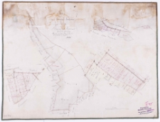 Plan von den Abfindungs L&auml;ndereien f&uuml;r einige Wirthe von Borowcer-Hauland Kreises Schrimm [...]. Aus den [...] Charten [...] von Ziehlke.