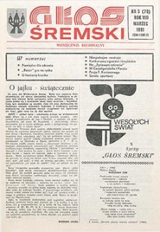 Głos Śremski 1991.03 R.8 Nr3(79)