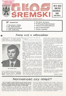 Głos Śremski 1991.06 R.8 Nr6(82)