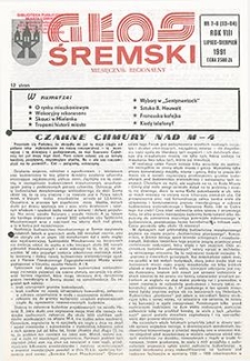 Głos Śremski 1991.07-08 R.8 Nr7-8(83-84)