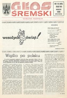 Głos Śremski 1991.12 R.8 Nr12(88)