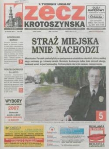 Rzecz Krotoszyńska 2007.09.19 Nr38(650)