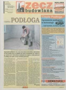 Rzecz Budowlana: dom i wnętrze 2007.11.27 Nr13(48)