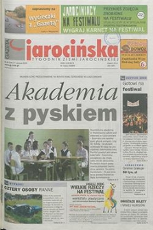 Gazeta Jarocińska 2008.06.27 Nr26(924)