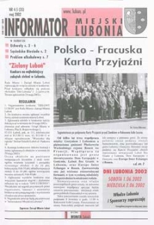 Informator Miejski Lubonia 2002.05 Nr4/5(35)