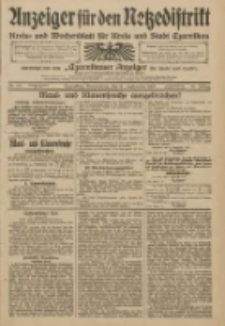 Anzeiger f&uuml;r den Netzedistrikt Kreis- und Wochenblatt f&uuml;r Kreis und Stadt Czarnikau 1910.09.08 Jg.58 Nr107