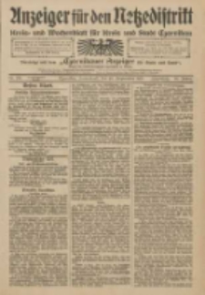 Anzeiger für den Netzedistrikt Kreis- und Wochenblatt für Kreis und Stadt Czarnikau 1910.09.10 Jg.58 Nr108