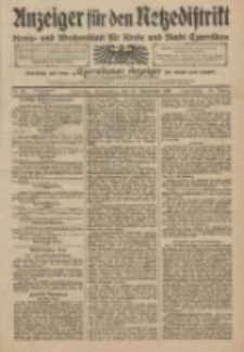 Anzeiger für den Netzedistrikt Kreis- und Wochenblatt für Kreis und Stadt Czarnikau 1910.09.29 Jg.58 Nr116