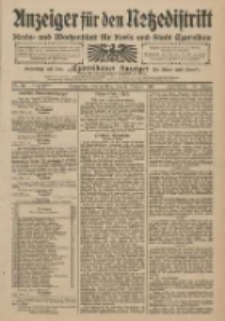 Anzeiger f&uuml;r den Netzedistrikt Kreis- und Wochenblatt f&uuml;r Kreis und Stadt Czarnikau 1910.10.06 Jg.58 Nr119
