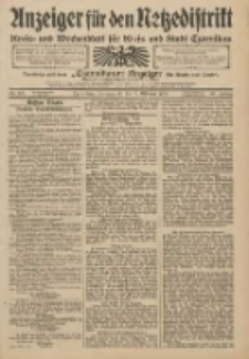 Anzeiger für den Netzedistrikt Kreis- und Wochenblatt für Kreis und Stadt Czarnikau 1910.10.08 Jg.58 Nr120