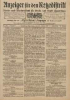 Anzeiger f&uuml;r den Netzedistrikt Kreis- und Wochenblatt f&uuml;r Kreis und Stadt Czarnikau 1910.10.20 Jg.58 Nr125