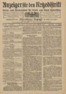 Anzeiger für den Netzedistrikt Kreis- und Wochenblatt für Kreis und Stadt Czarnikau 1910.10.22 Jg.58 Nr126