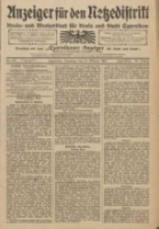 Anzeiger f&uuml;r den Netzedistrikt Kreis- und Wochenblatt f&uuml;r Kreis und Stadt Czarnikau 1910.10.25 Jg.58 Nr127