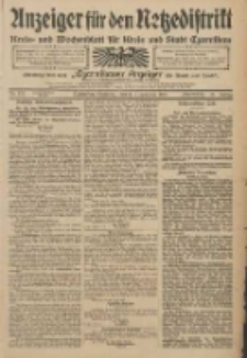 Anzeiger f&uuml;r den Netzedistrikt Kreis- und Wochenblatt f&uuml;r Kreis und Stadt Czarnikau 1910.11.08 Jg.58 Nr133