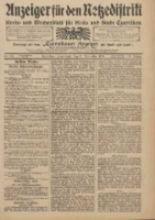 Anzeiger für den Netzedistrikt Kreis- und Wochenblatt für Kreis und Stadt Czarnikau 1910.11.12 Jg.58 Nr135