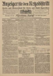 Anzeiger f&uuml;r den Netzedistrikt Kreis- und Wochenblatt f&uuml;r Kreis und Stadt Czarnikau 1910.11.16 Jg.58 Nr137