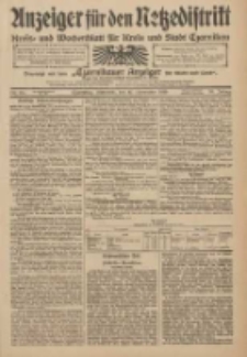 Anzeiger für den Netzedistrikt Kreis- und Wochenblatt für Kreis und Stadt Czarnikau 1910.11.16 Jg.58 Nr137