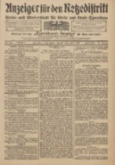 Anzeiger f&uuml;r den Netzedistrikt Kreis- und Wochenblatt f&uuml;r Kreis und Stadt Czarnikau 1910.11.19 Jg.58 Nr138