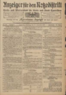 Anzeiger f&uuml;r den Netzedistrikt Kreis- und Wochenblatt f&uuml;r Kreis und Stadt Czarnikau 1910.11.22 Jg.58 Nr139