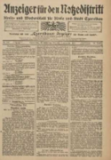 Anzeiger für den Netzedistrikt Kreis- und Wochenblatt für Kreis und Stadt Czarnikau 1910.11.24 Jg.58 Nr140