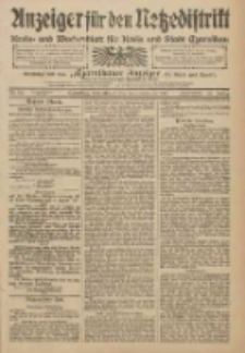Anzeiger f&uuml;r den Netzedistrikt Kreis- und Wochenblatt f&uuml;r Kreis und Stadt Czarnikau 1910.11.26 Jg.58 Nr141